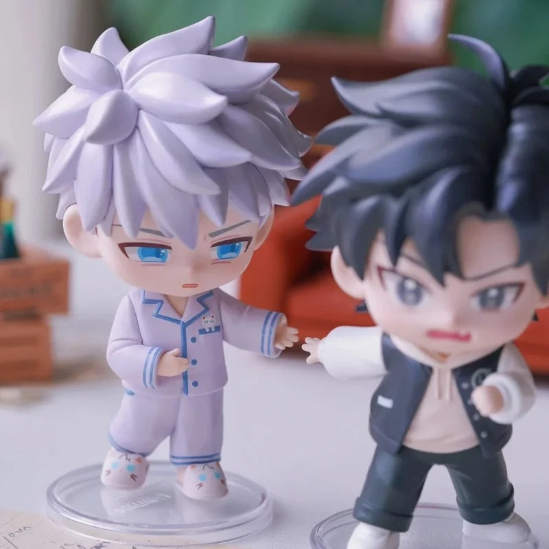 Link Click Season 2 Back In Time Series Cartoon Lu Guang Chen Xiaoshi Li Tianchen Li Tianxi Qiao Ling Figure Model Toy Kids Gift