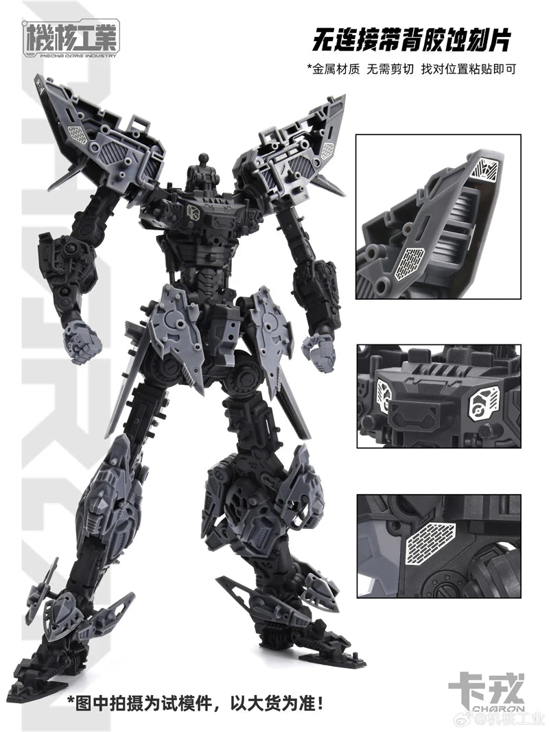 1/100 Charon JH-001 Series Action Figure Mecha Warrior Fully Poseable High Detail Collectible Assembly Model Toy Surprise Gift
