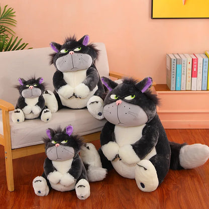 30-60cm Genuine Disney Lucifer Plush Toy Kawaii Stuffed Animal Plush Toys Japan Figaro Cinderella's Cat kids girl Birthday Gifts