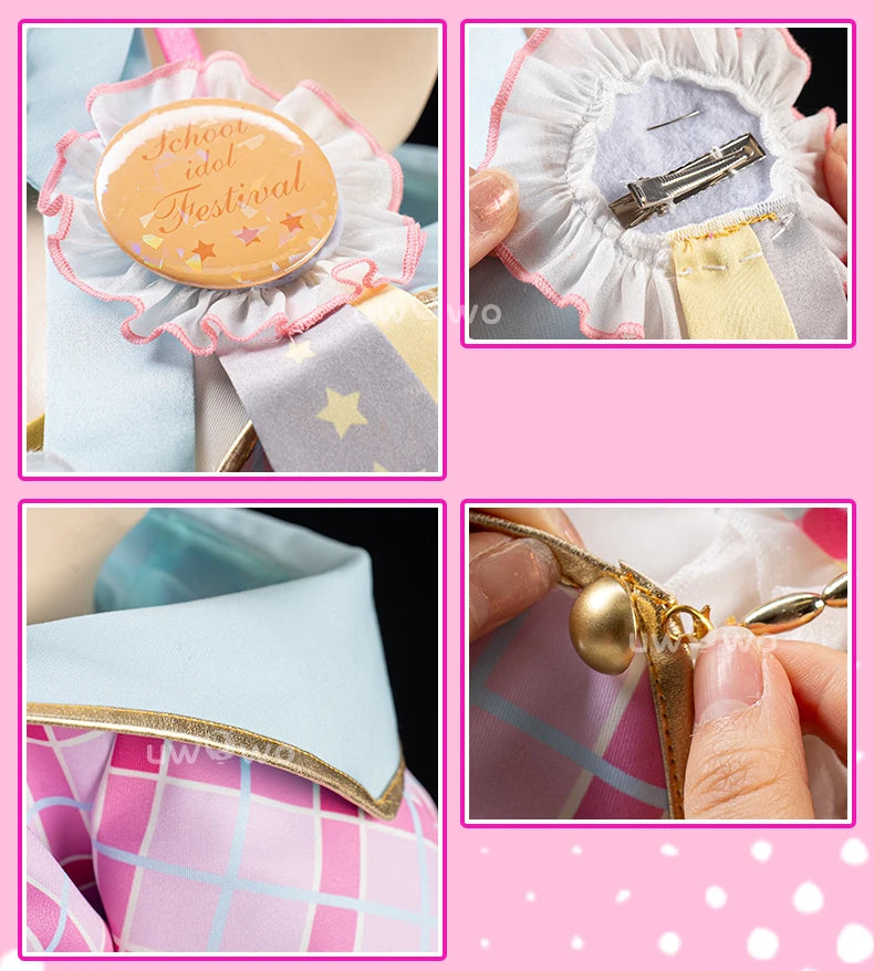 PRE SALE UWOWO Kotori Minami Cosplay LL Kotori Minami Idol ver. Cosplay Costume S-3XL Halloween Costume