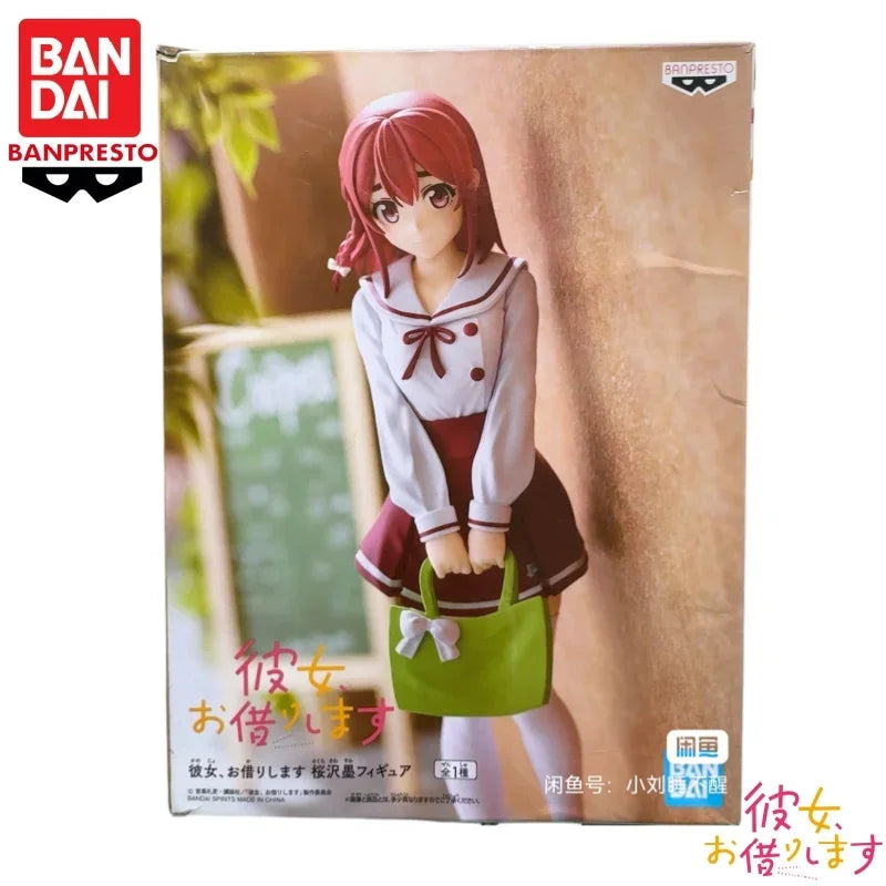 In Stock Banpresto Bandai Original Rent A Girlfriend Sakurasawa Sumi Action Figure Model Boxed Toys Characters Gifts