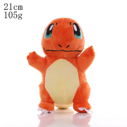 Anime  Blastoise Kawaii Plush Toys Pikachu Greninja Zeraora Stuffed Cute Collectibles Room Decor Children Holiday Gifts