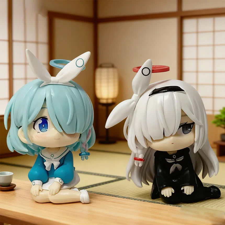 New Arrival: Chibi Anime Figures – Plana / Arona from Blue Archive | Collectible Display Pieces, Christmas/New Year Gifts