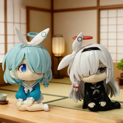 New Arrival: Chibi Anime Figures – Plana / Arona from Blue Archive | Collectible Display Pieces, Christmas/New Year Gifts