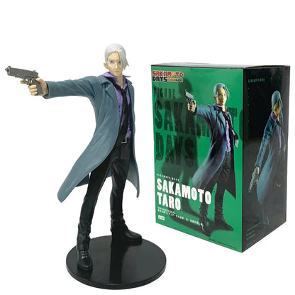 23cm Sakamoto Days Anime Figure Nagumo Action Figure Asakura Shin Figurine Room Decorations PVC Adult Collection Model Doll Toys