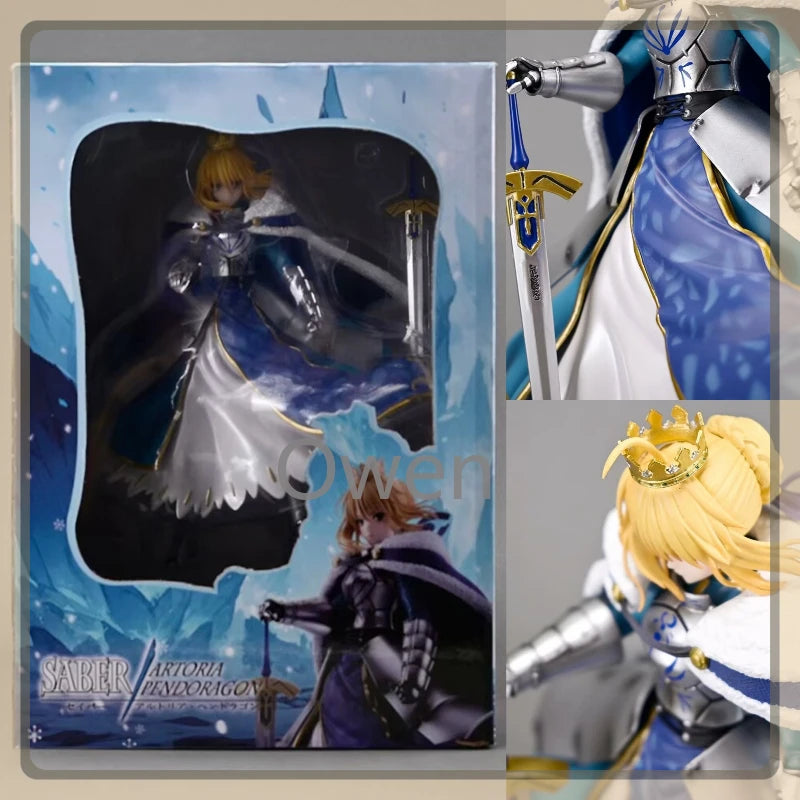Game Saber Anime Altria Pendragon Figures Fate/stay Night Action Figure PVC Big Statue Collection Model Decoration Toys Gifts