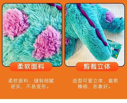 130cm Big Size Disney James P. Sullivan Cartoon Anime Plush Stuffed Doll Room Plushies Pillow Ornaments Children's Holiday Gifts