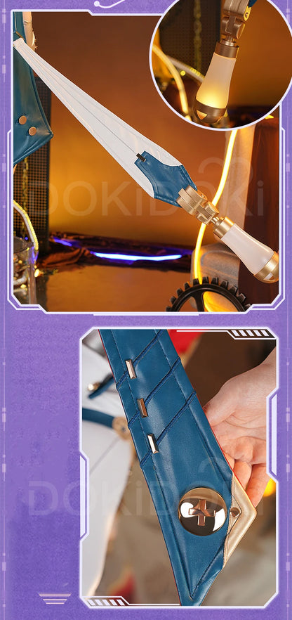 Ineffa Cosplay Costume Game Genshin Impact Cosplay DokiDoki-R Women Robot Costume Nod-Krai Ineffa Costume