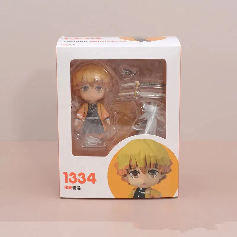 Tomioka Giyuu Anime Demon Slayer:Kimetsu no Yaiba Figurine Tokitou Muichirou Action Figures PVC q-version Collection Model Toys