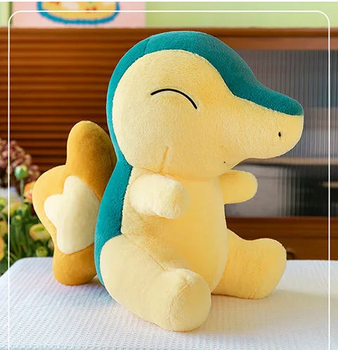 35/75cm Cyndaquil Pokemon Plush Toys Large Anime Doll Pillow Cartoon Feurigel Pokémon Plushie Stuffed Gift for Kids Christmas