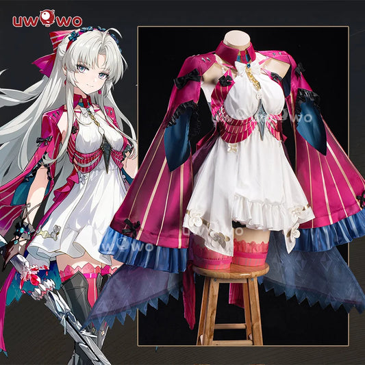 IN STOCK UWOWO Carlotta Cosplay Game Wuthering Waves WuWa Carlotta Montelli Cosplay Costume Halloween Costume