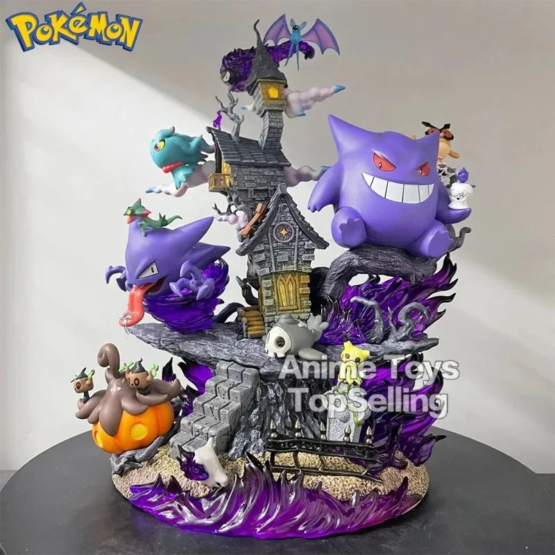 30cm/11.81in Anime Pokemon Figure Gengar Action Figures Pvc Collection Model Toys for Gifts