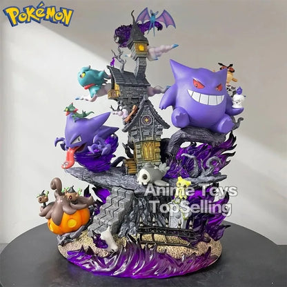 30cm/11.81in Anime Pokemon Figure Gengar Action Figures Pvc Collection Model Toys for Gifts