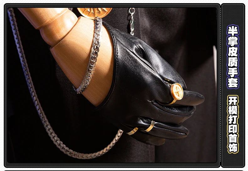 Zenless Zone Zero Hugo Cosplay Costume Wig Mask Hat Mockingbird New Eridu Hugo Vlad Ravenlock Halloween Party for Women Men Prop