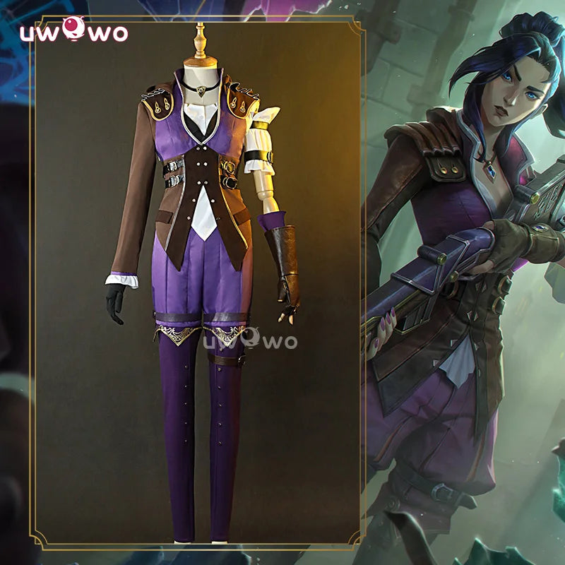 UWOWO Collab Series： League of Legends/LOL: Caitlyn Sheriff of Piltover Cosplay Costume