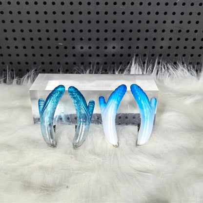 Anime Movies Nezha Aobing Cosplay Loong Horns Headwear Props Ao Bing Ne Zha 2 Halloween Party for Women Men Accessory Carnival