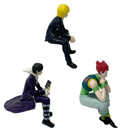 14cm Hunter×Hunter Anime Figure Phantom Troupe Hisoka Action Figure Noodle Stopper Room Decoration Noodle Stopper PVC Model Toys