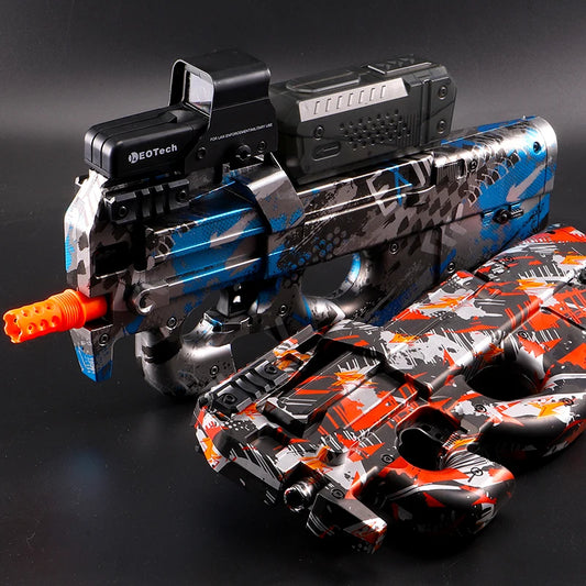 Yuizukeot P90 Electric Gel Gun Plastic Toy Rifle