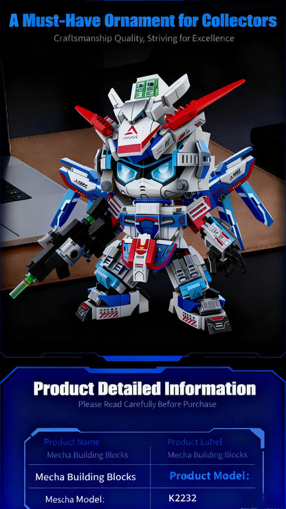 2025 STEM Building Blocks Kit, DIY Mecha Robot Model Educational Construction Toys for Kids Ages 8-12, Creative Birthday Gift