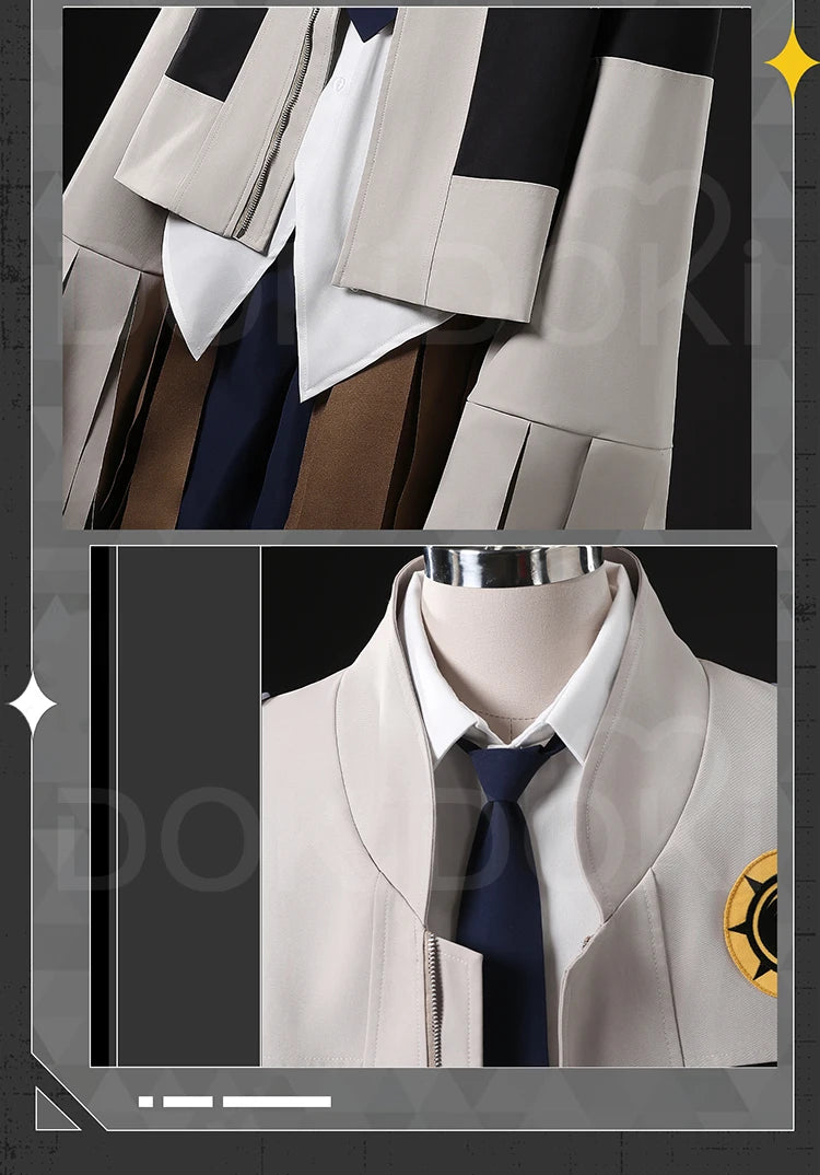 Tamsy Caines Cosplay Anime Gachiakuta【XS-3XL】DokiDoki-R Women Men White Costume Tamsy Caines Cosplay Suits Plus Size