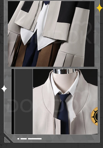 Tamsy Caines Cosplay Anime Gachiakuta【XS-3XL】DokiDoki-R Women Men White Costume Tamsy Caines Cosplay Suits Plus Size