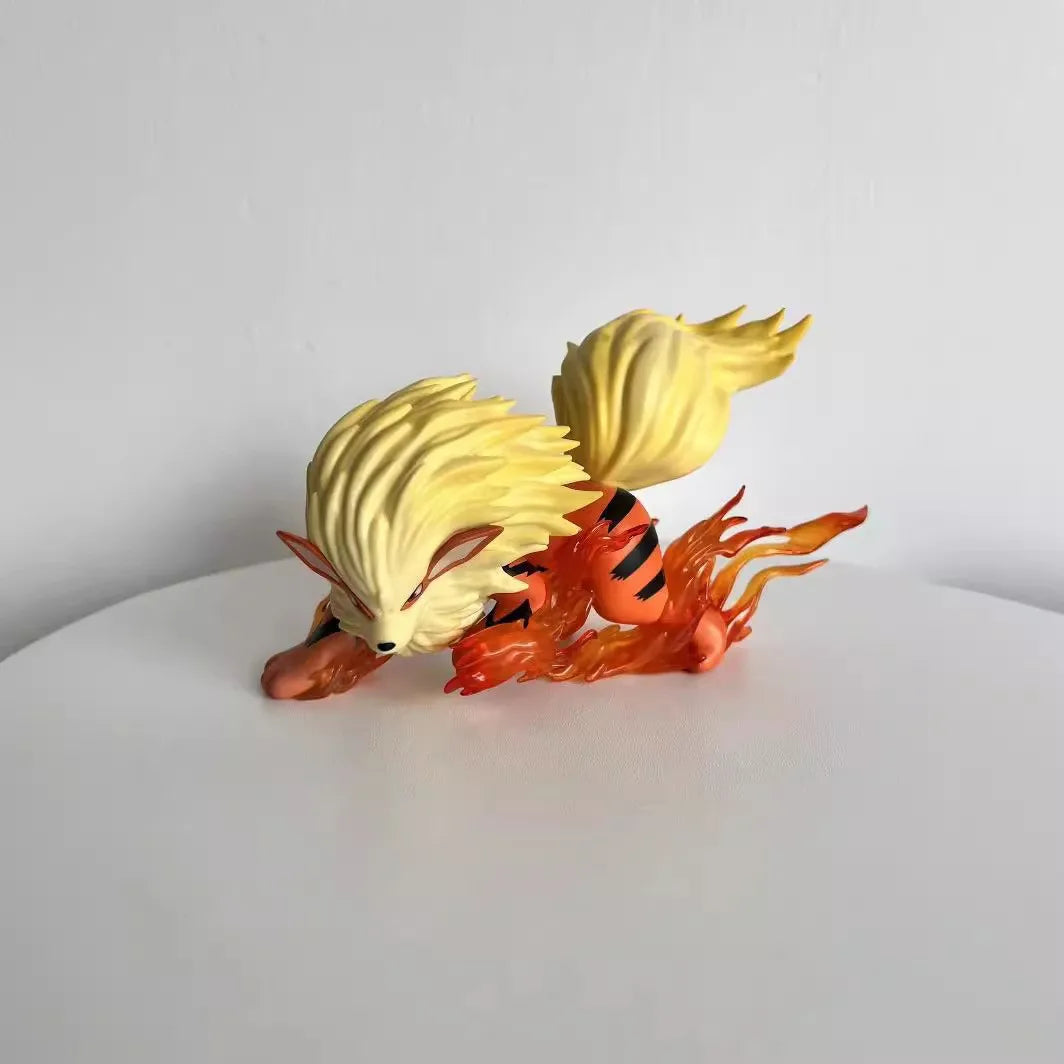 Hot 9cm PokéMon  Anime Figure Og Arcanine Action Figures Gk Figurine Kawaii Pvc Collection Ornaments Birthday Gift Toys