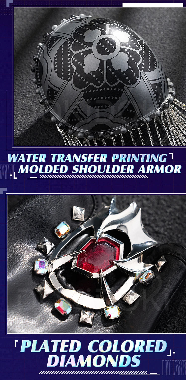 【Last Batch】Rumii Miraa Zoeyy Cosplay Costume Demon【XS-3XL】DokiDoki-SR Yellow Costume Zoeyy Rumii Cosplay Plus Size