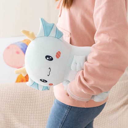 18-30cm Kawaii Stuffed Animal Axolotl Peluches Super Soft Cute Baby Newt Lovely Hug Pillow For Kids Girl