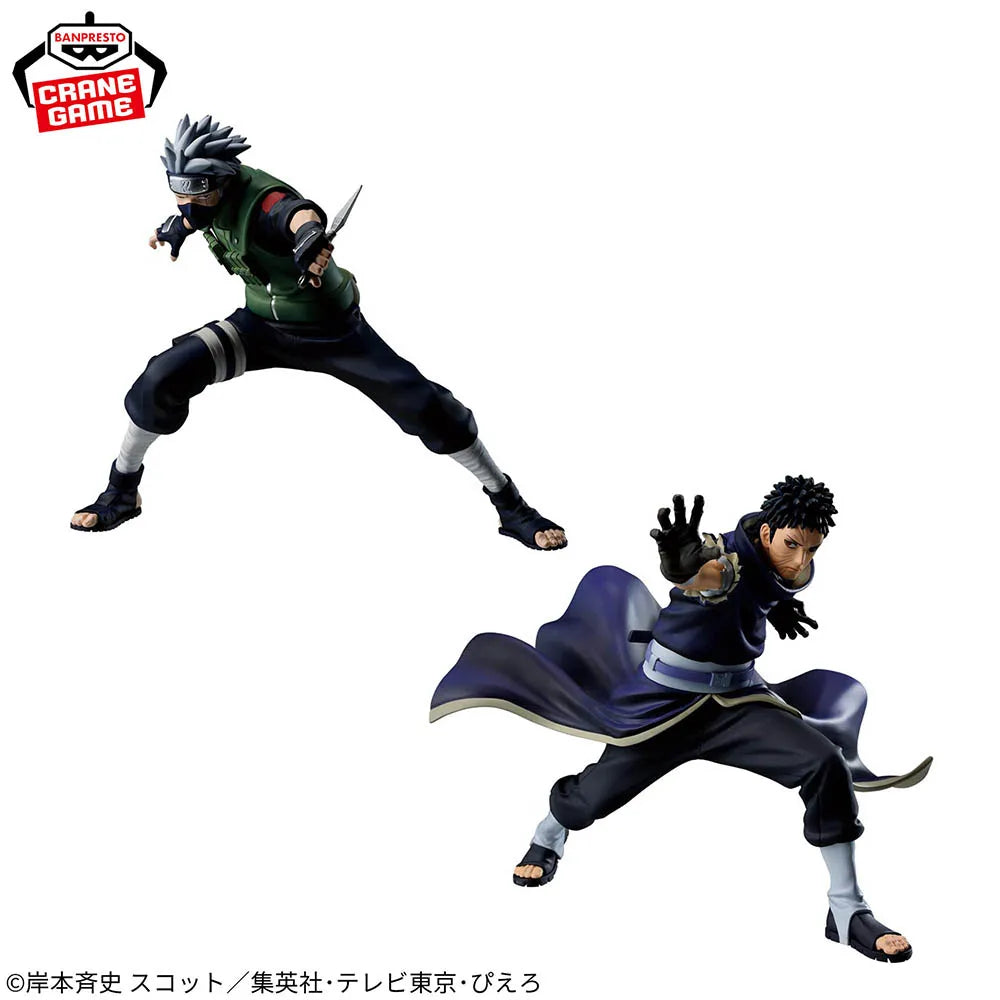 Banpresto Naruto Vibration Stars Hatake Kakashi Uchiha 130-160mm PVC Model