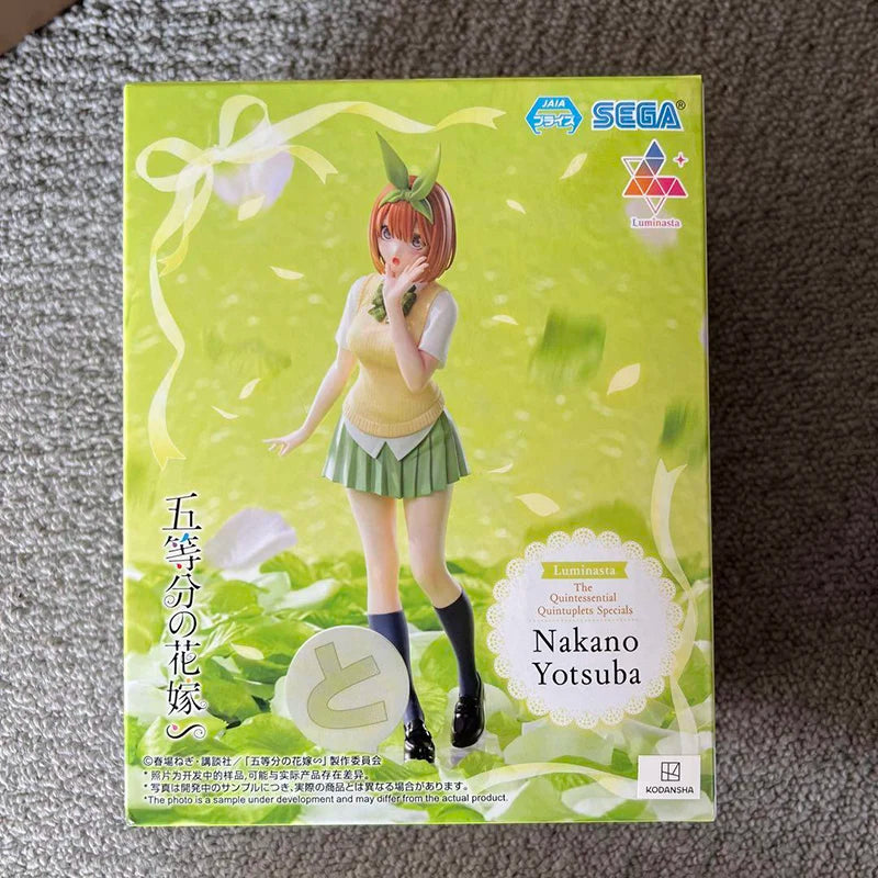 Bandai SEGA Luminasta Quintessential Quintuplets PVC 20CM Model - Nakano Yotsuba