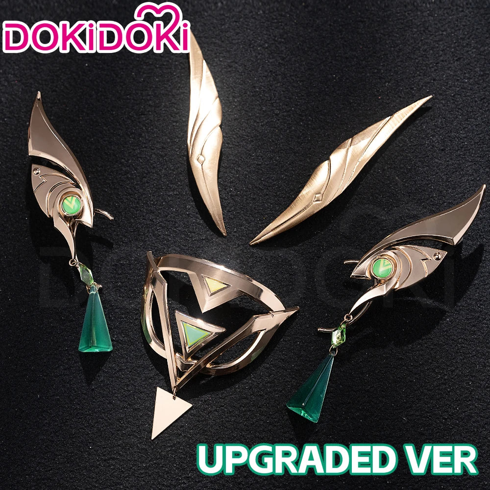 Ineffa Nefer Jahoda Flins Wig Genshin Impact DokiDoki Men Gradient Dyeing Hair Cosplay Free Cap Halloween - Upgraded