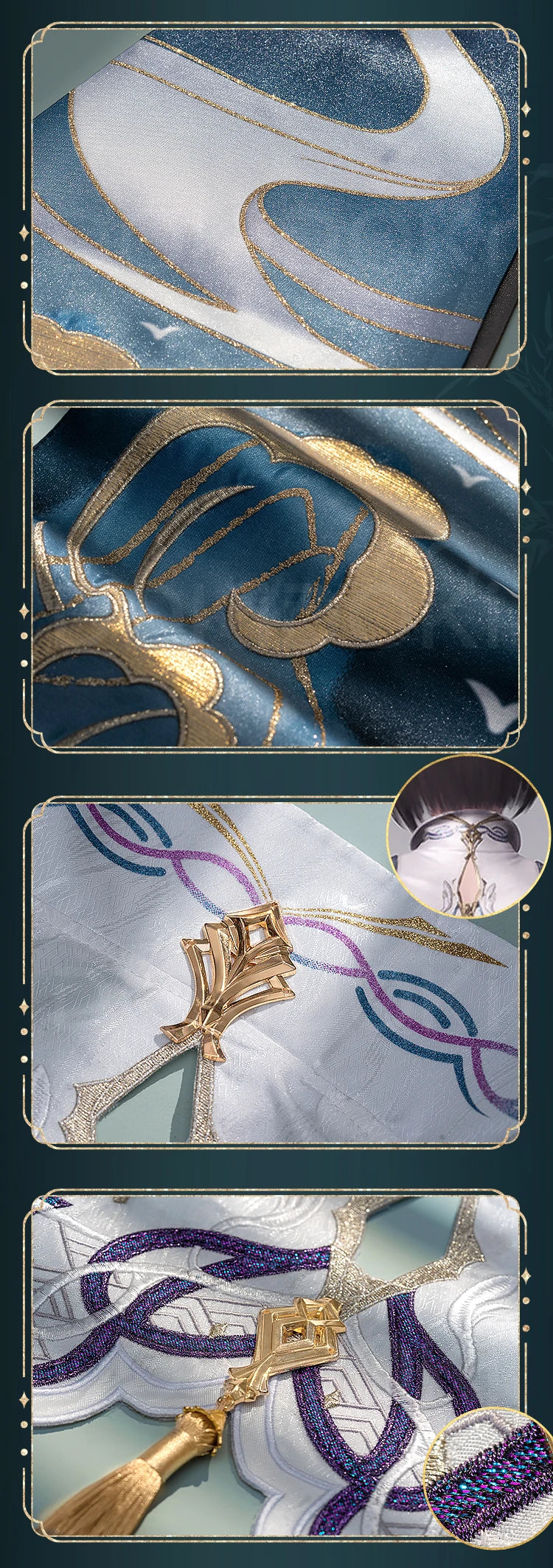 Flowing Clouds Embrace Breeze Heroine Cosplay Costume Game Love and Deepspace DokiDoki-R Women White Dress Lishen Zayne Cosplay