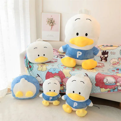 Kawaii Sanrio Plush Throw Pillow Pillow Blanket Pekkle Plush Doll Cute Anime Plush Doll Toys Gifts For Girls