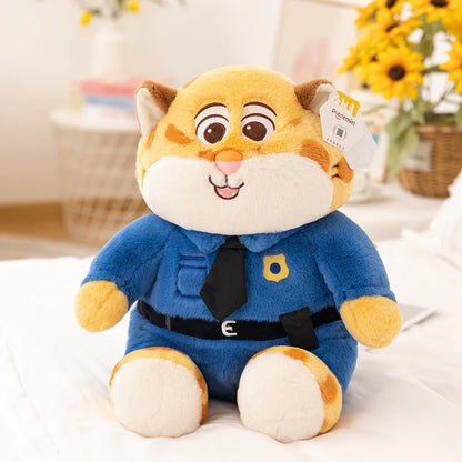 Cartoon Zootopia Judy Plush Toy Soft Stuffed Anime Animal Doll Nick Doll Ornaments Children Sleeping Pillow Cushion Couple Gifts
