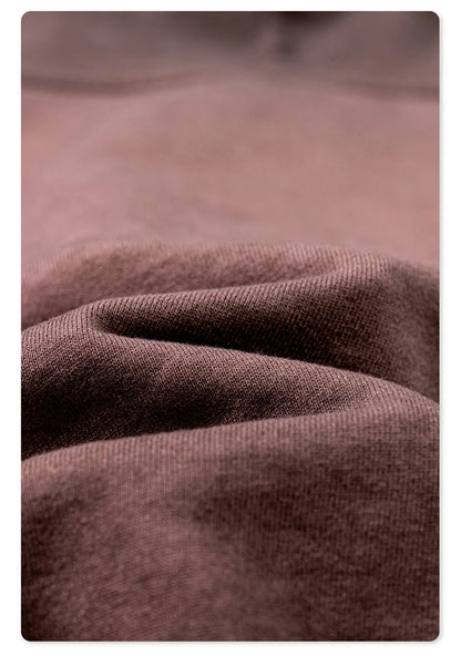 ZODF New Autumn Women Washed Crop Hoodies Female Girls Solid 380gsm Cotton Short Hooded Coats Streetwears HY0942