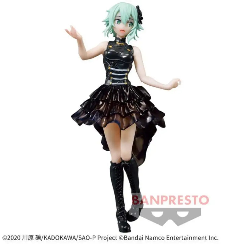 Bandai Original Banpresto Sword Art Online Asuna Sinon Eugeo Kirigaya Kazuto Action Figure Model Collectibles Boxed Toys Gift