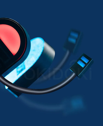 IN STOCK MIKUU Cosplay Costume Game Cosplay 【S-2XL】DokiDoki-R Mikku Cosplay Women Cute Costume MIKUU LED Costume Plus Size