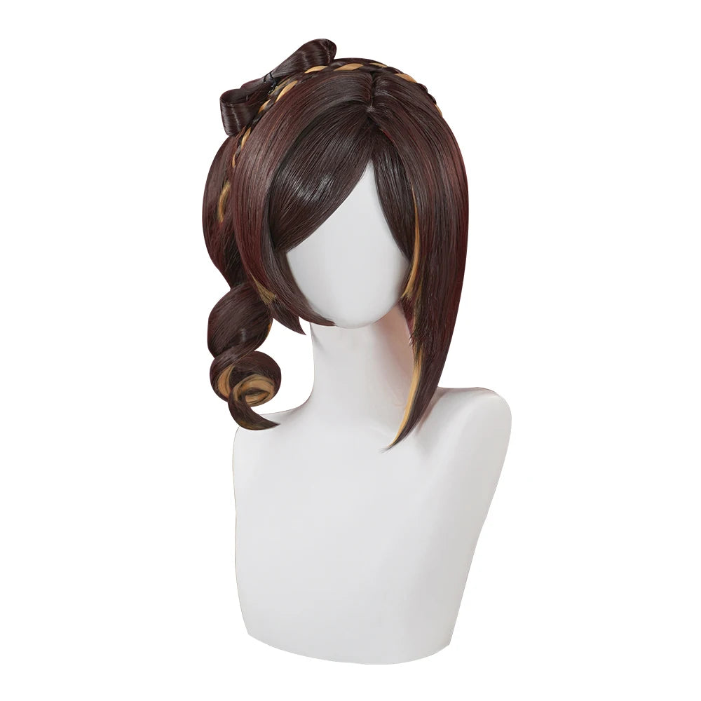 IN STOCK Chiori Wig Game Genshin Impact Cosplay Wig DokiDoki Women Inazuma Fashion Designer Chiori Cosplay Headdress Free Cap