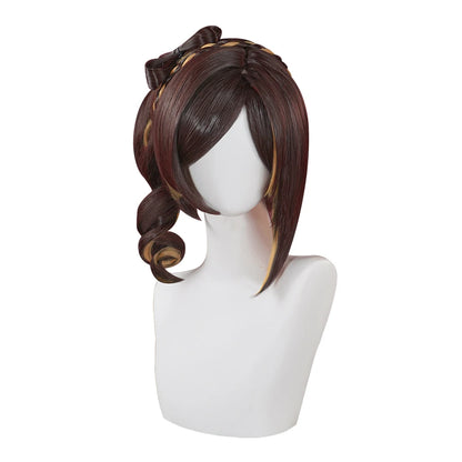 IN STOCK Chiori Wig Game Genshin Impact Cosplay Wig DokiDoki Women Inazuma Fashion Designer Chiori Cosplay Headdress Free Cap