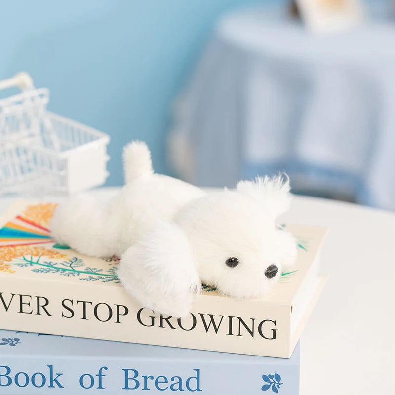 20cm Kawaii Furry Friend Stuffed Animal Dog Soft Toy Lying Puppy Panda Monkey Plushies Cute Wrist Support Plush Doll