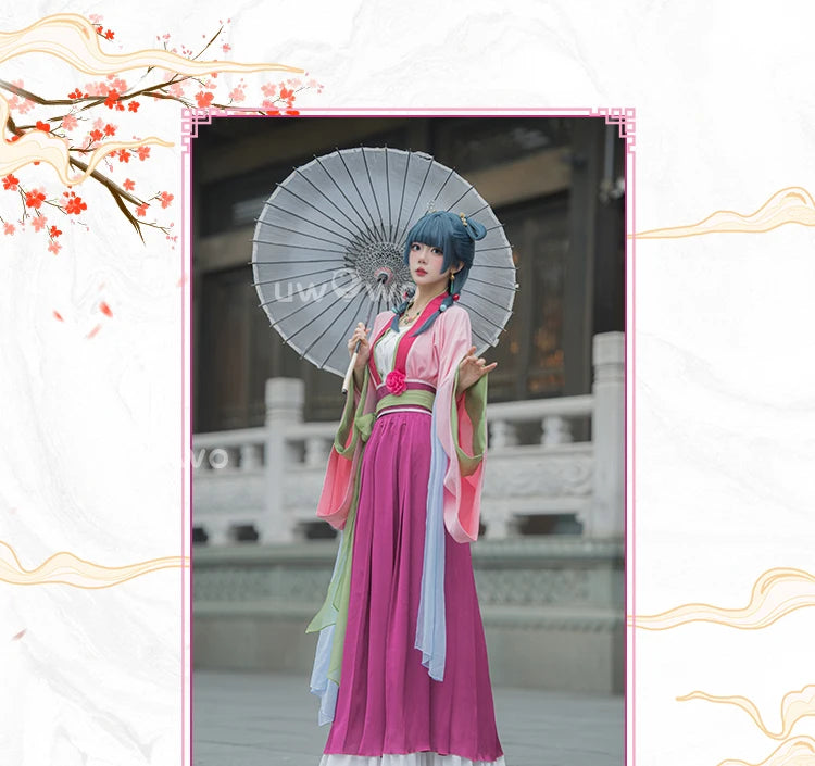 IN STOCK UWOWO Anime The Apothecaryy Diariess Maomao Garden Party Hanfuu Cosplay Costume