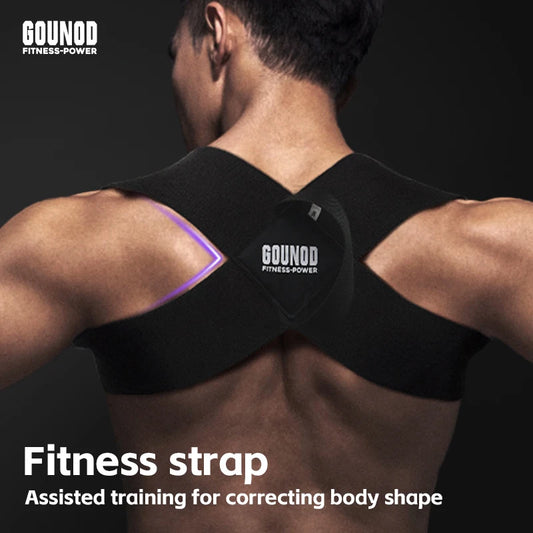 1pc Adjustable Posture Back Posture Corrector Anti-Camel Correction Belt Sitting Posture Correction Belt Orthopedic Back Support