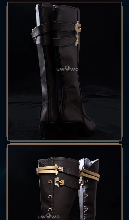 UWOWO League of Legends/LOL: Gwen Prestige Crystal Rose Wildd Rift WR ASU Cosplay Shoes