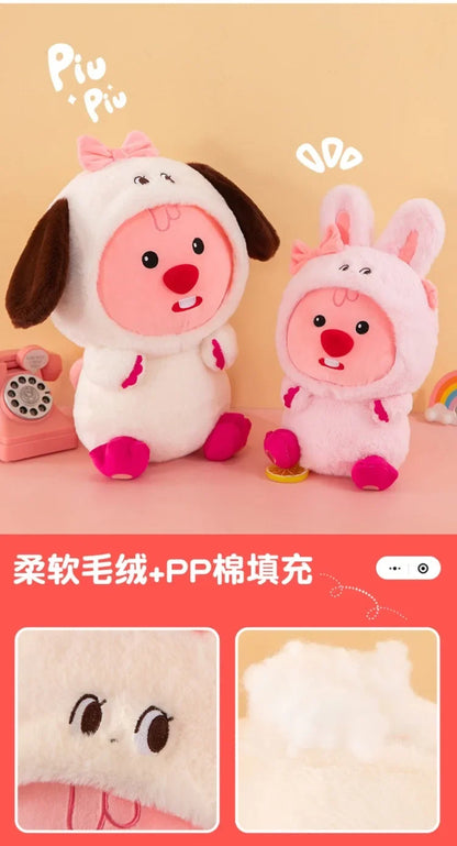 33-60cm/ Kawaii Original Anime Cartoon Plush Toy Little Beaver Rock Animal Serie Cute Plush Doll Interior Decoration Kids Gift