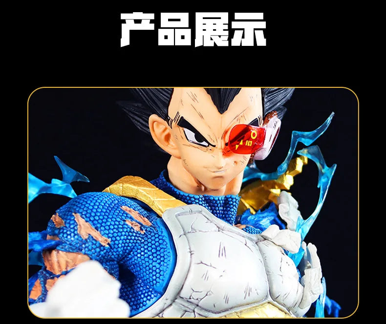 23cm Dragon Ball Anime Figures Demonize Vegeta Super SaiyanPvc Model Statue Doll Collection Decoration Ornaments Toys Gift