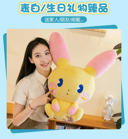 Pokemon Plusle Minun Plush Toys Anime Pokémon Plushie Dolls 30/70cm Cute Stuffed Pillow Pikachu Christmas Gifts for Childrens