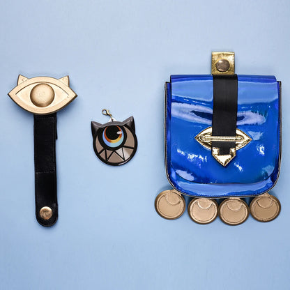 Honkai Star Rail Cipher Cosplay Costume Wig Uniform Jumpsuit Cifera Leggings Tail Props Halloween Party for Women Girls Carnival