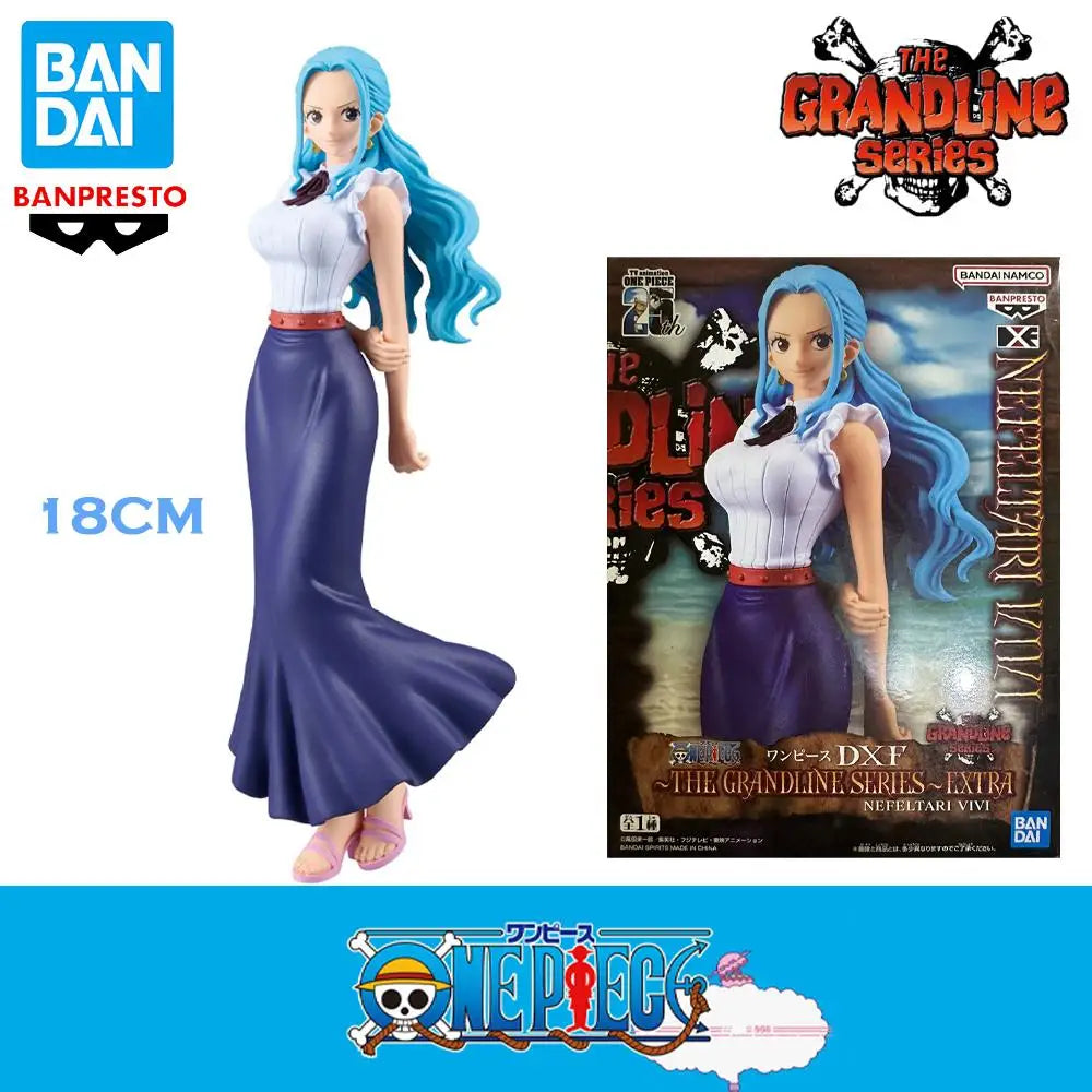 Banpresto One Piece DXF The Grandline Series Nefeltari Vivi 18cm PVC Model
