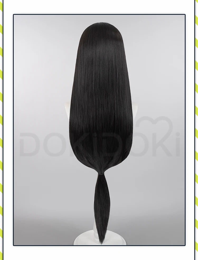 IN STOCK Tifa Lockhart Venat Wig Game FF Cosplay DokiDoki Long Black Hair Tifa Venat Cosplay Ear Clips ReMark