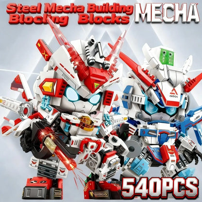 2025 STEM Building Blocks Kit, DIY Mecha Robot Model Educational Construction Toys for Kids Ages 8-12, Creative Birthday Gift